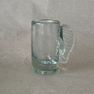 shot glass with angel wing 14142A