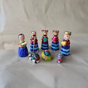 mini nativity set 4575