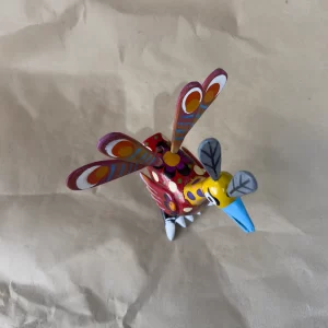 wooden peacock 00832