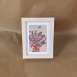 embroidered frame K02067