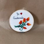 embroidered circle K03215